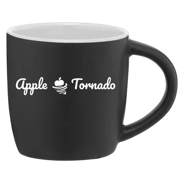 Zanzibar - 12 oz. Matte Black Ceramic Mug with ColorPop for