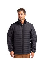 Clique Elevation Recycled Insulated Puffer Mens Full Zip Jacket