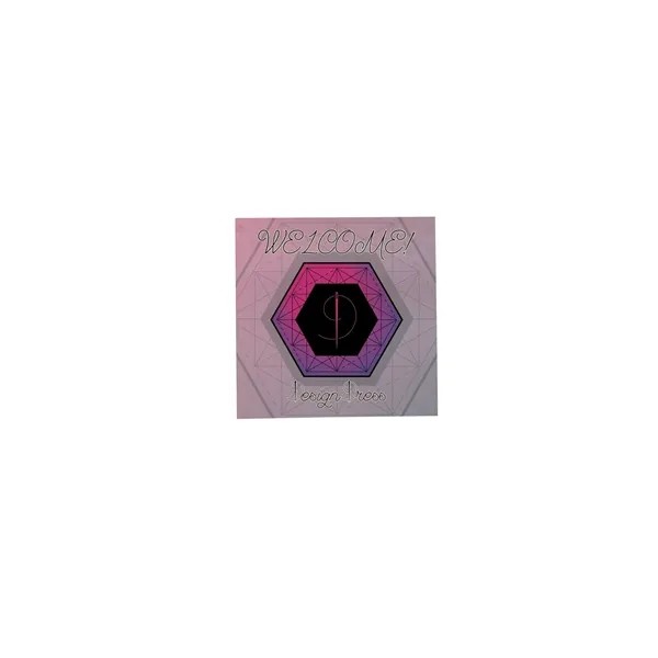 8" x 8" Opaque Window Cling for