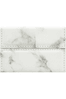 White Marble/ Black