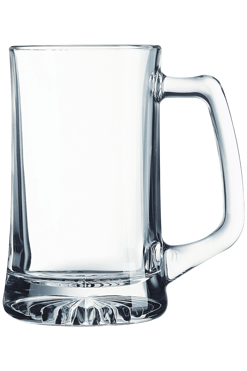 14 oz. Glass Beer Mug with Handle for