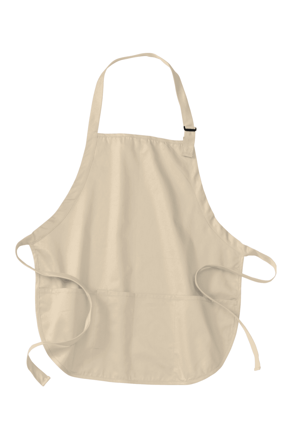 Port Authority Medium-Length Apron with Pouch Pockets for