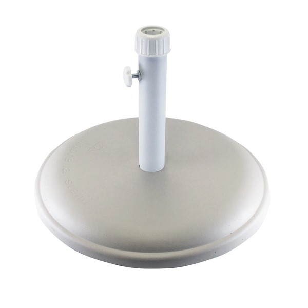 18" Round Fiberstone Weighted Umbrella Stand for