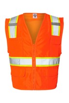 Kishigo Unisex Ultra-Cool™ Solid Front Vest with Mesh Back