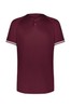 Maroon/ White