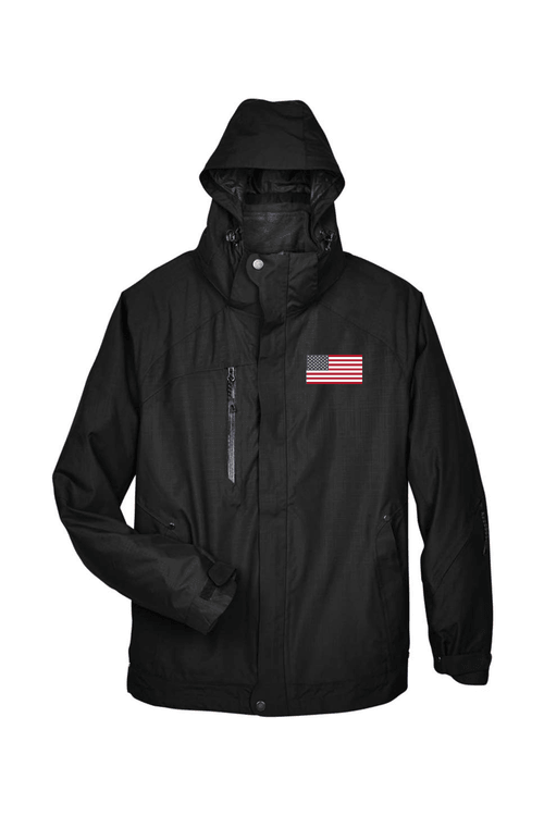 North End Men's Caprice 3-in-1 Jacket with Soft Shell Liner for