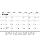 Triumph® Calendars Black & White Desk Pad