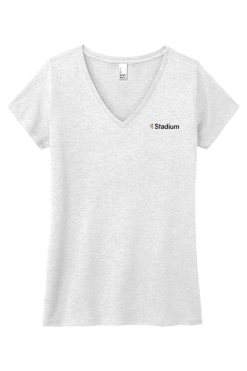 District Women's Perfect Tri V-Neck Tee for