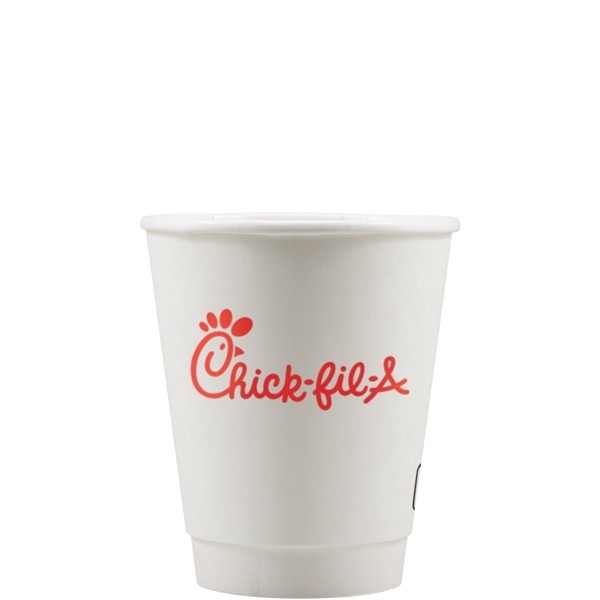 8 oz Insulated Paper Cup - White - Tradition for