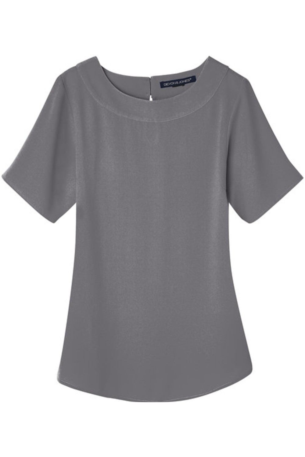 Devon & Jones Ladies' Perfect Fit Boat-Neck Blouse for