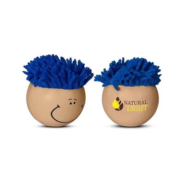 MopToppers. Smiling Multicultural Stress Ball for