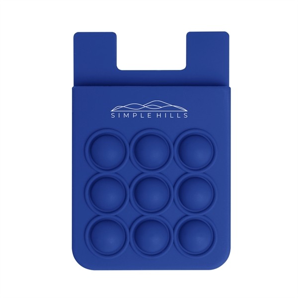 Push Pop Phone Wallet for