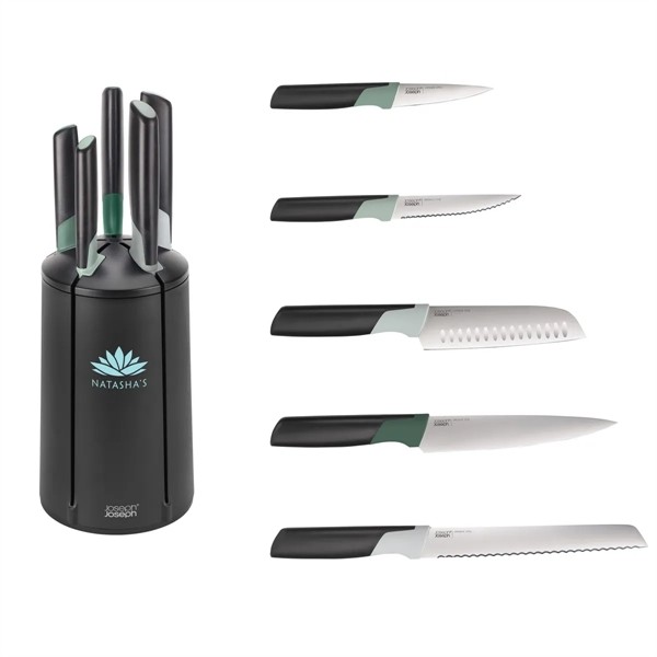 Joseph Joseph® Elevate™ Green Knives Carousel Set for