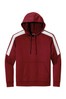 Deep Red/ White
