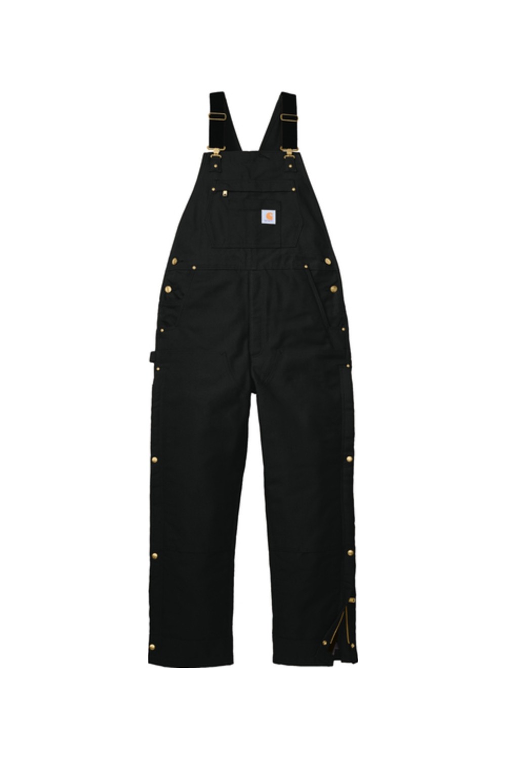 Carhartt Tall Firm Duck Insulated Bib Overalls for