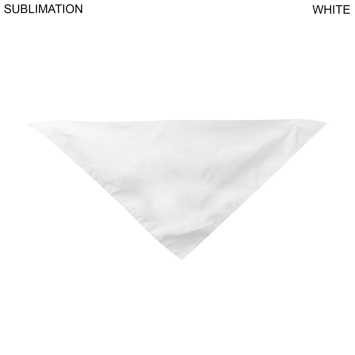 Medium Dog Bandana, 19x19x27, Sublimated for