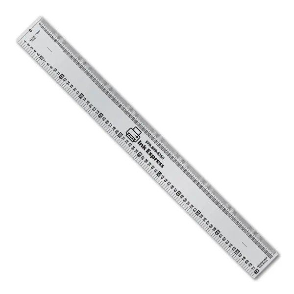 12" Metal Ruler - Printing and Publishing, Aluminum for