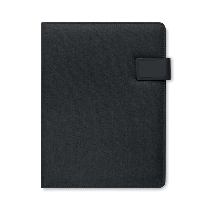 A4 conference folder with wireless charger for