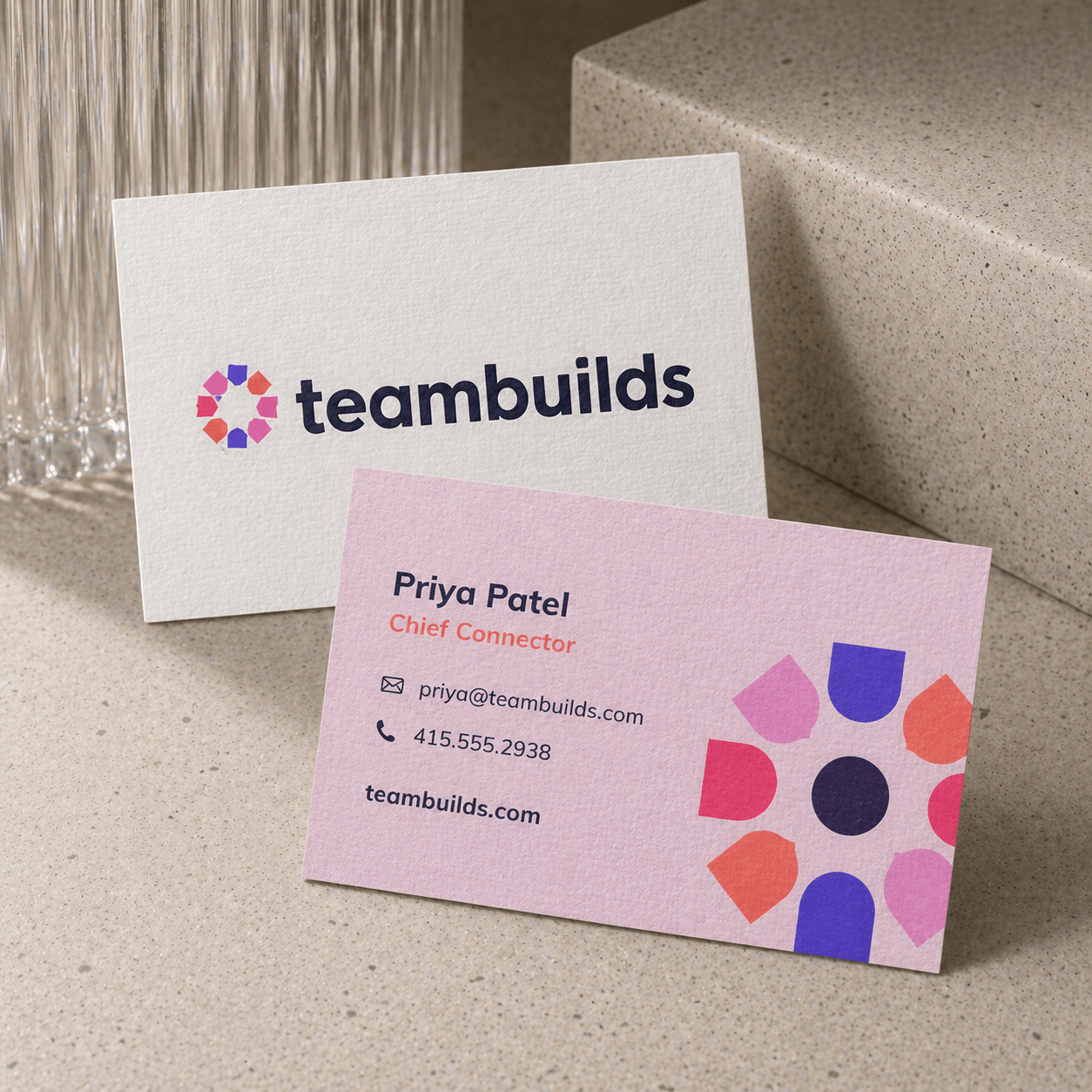 Classic Linen Business Cards for