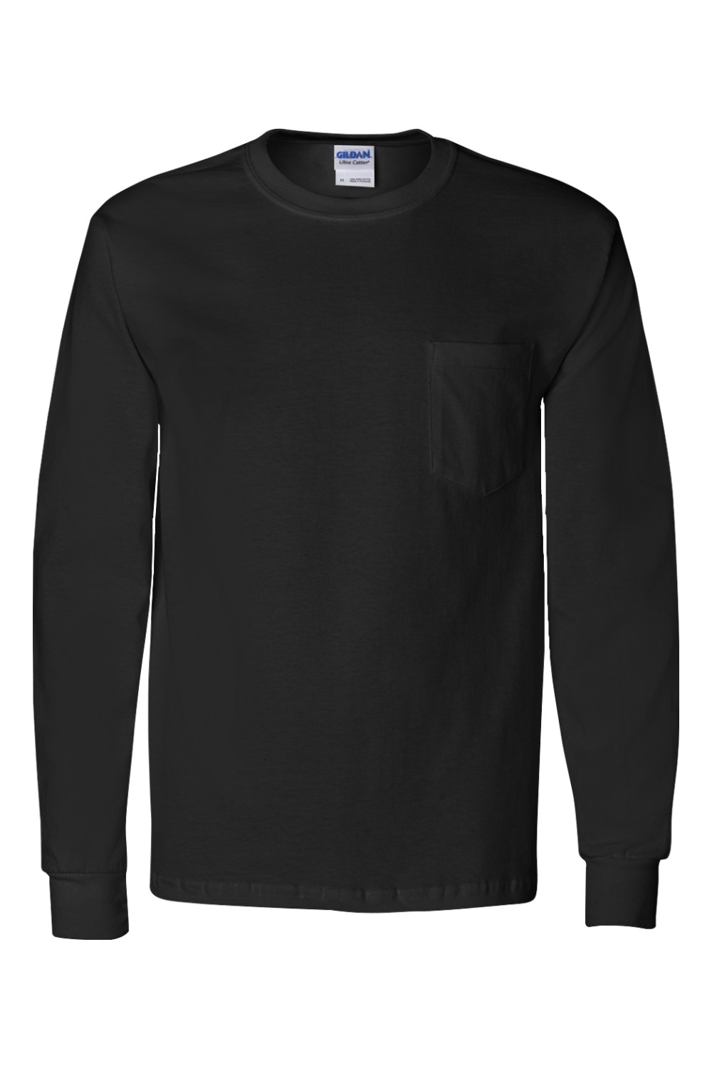 Gildan Ultra Cotton Long Sleeve Pocket T-Shirt for