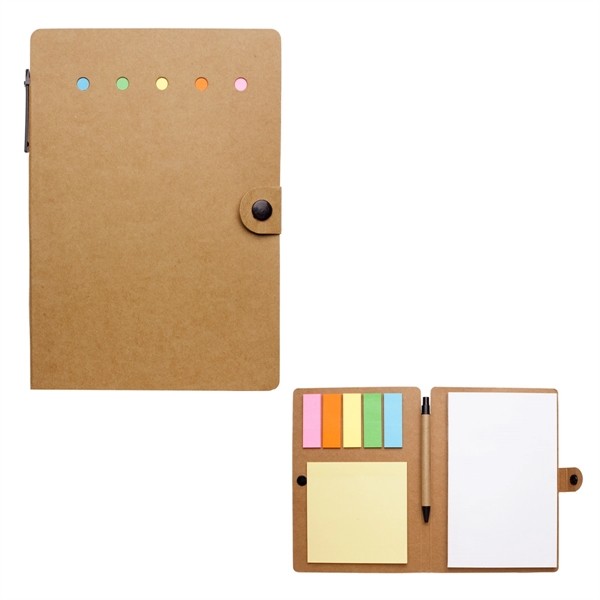 Large Snap Notebook With Desk Essentials for
