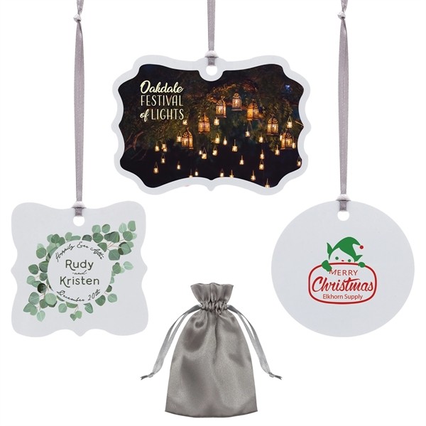 Metal Holiday Christmas Tree Ornament image