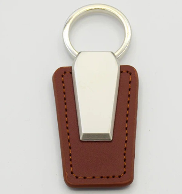 Premium Leather Keychain for
