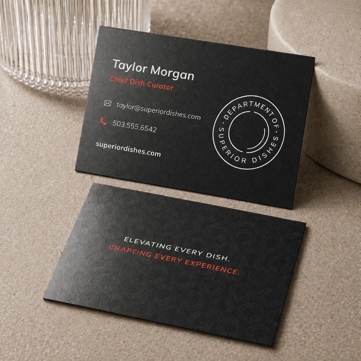 Professional 14pt Business Cards for