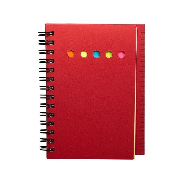 Prime Line Eco Mini-Sticky Book™ With Ruler for