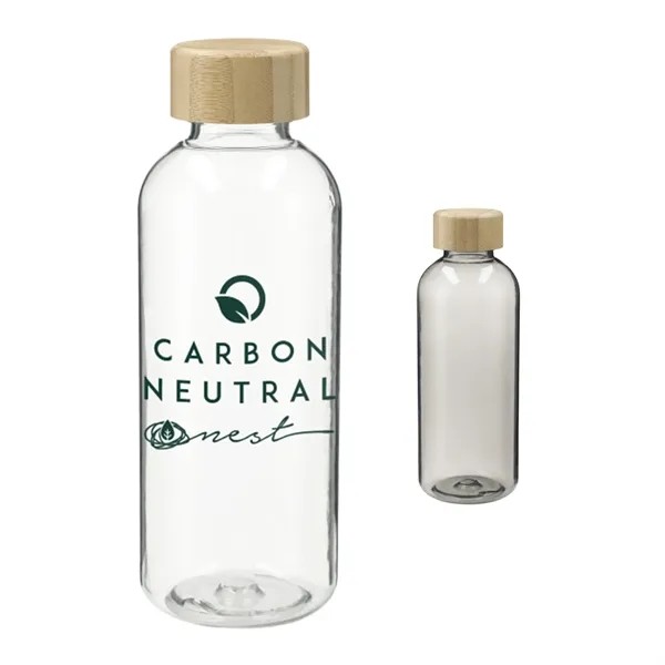 Sona 22oz RPET Bottle w/ FSC® 100% Bamboo lid for