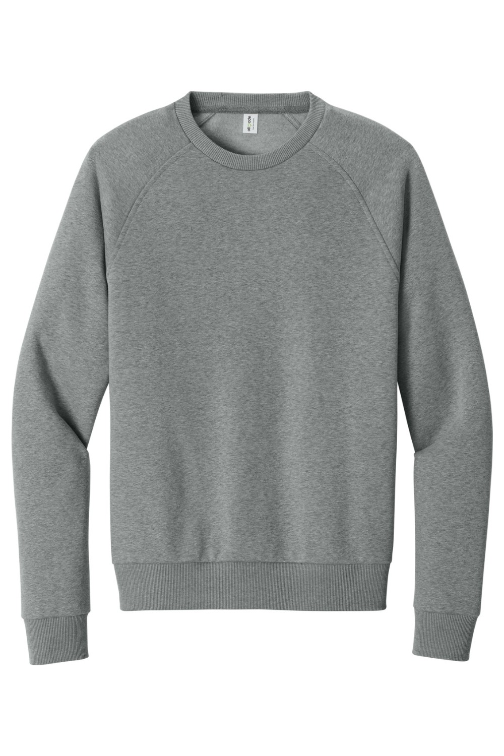 Allmade Unisex Organic CVC Fleece Crewneck Sweatshirt for