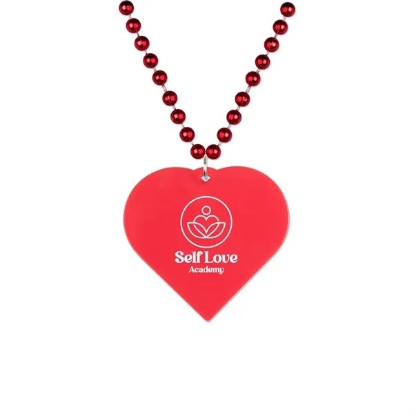 Heart Medallion Beads for