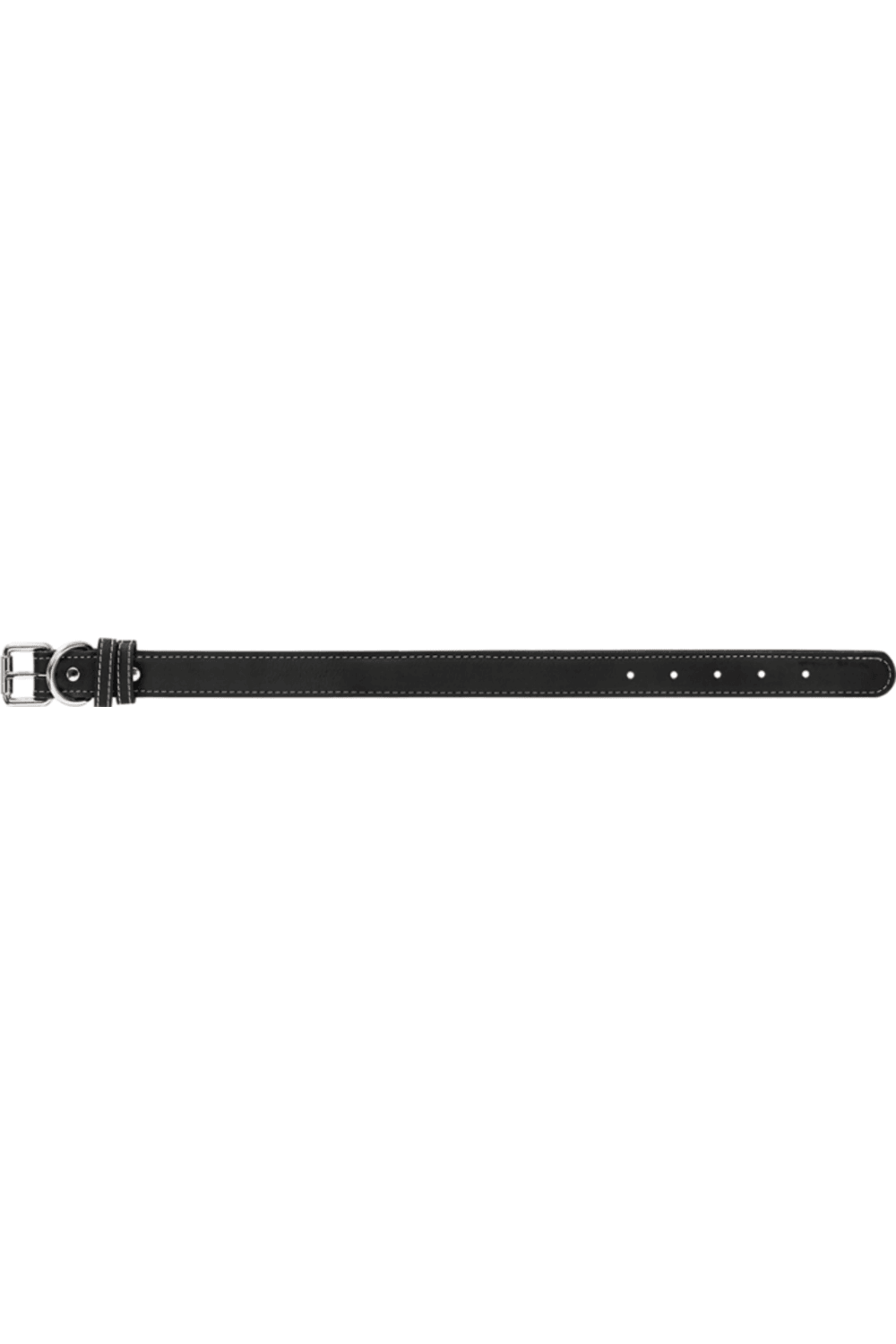 15" x 3/4" Small Leatherette Pet Collar for