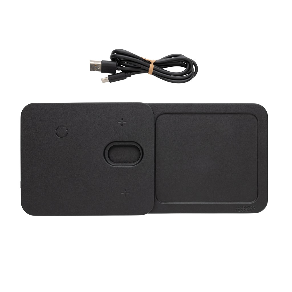 Swiss Peak Wireless Charger Desk Tray for