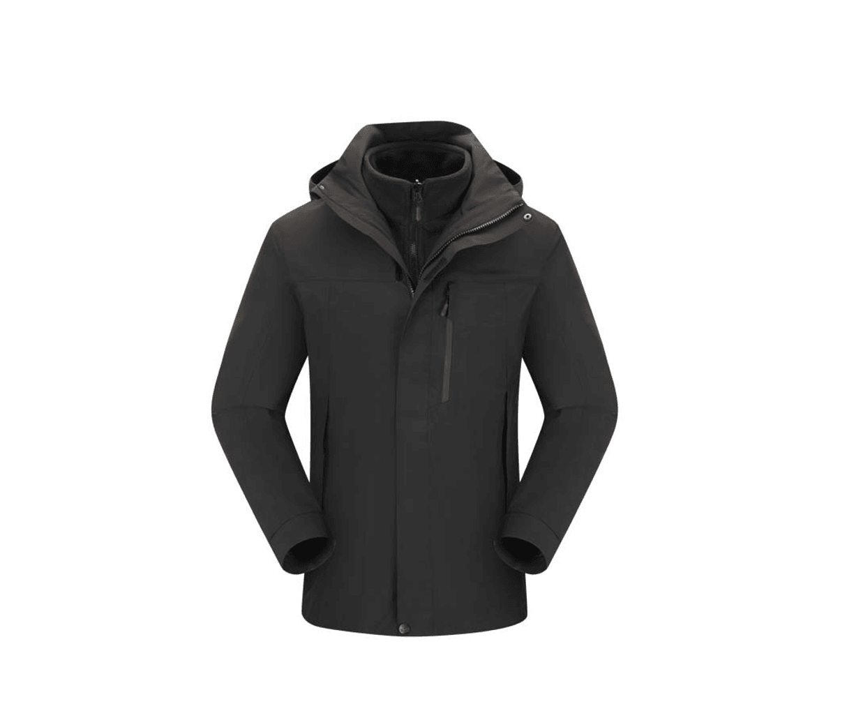 3‑in‑1 Hardshell jacket for