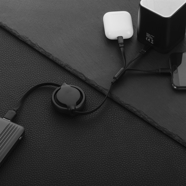 4-in-1 retractable cord keeper for