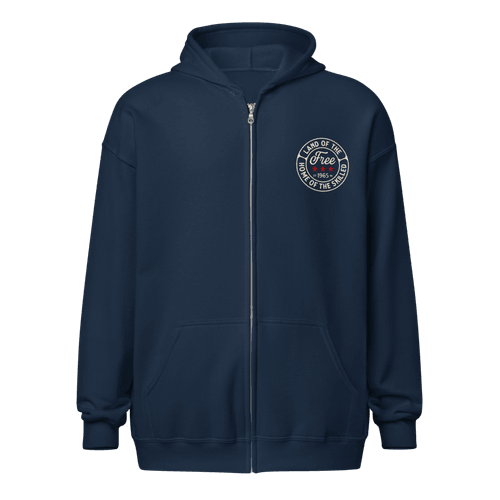 Unisex Zipped Hoodie for