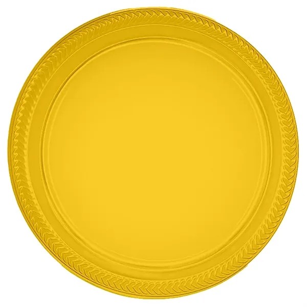 9" Colorware Plastic Plate for