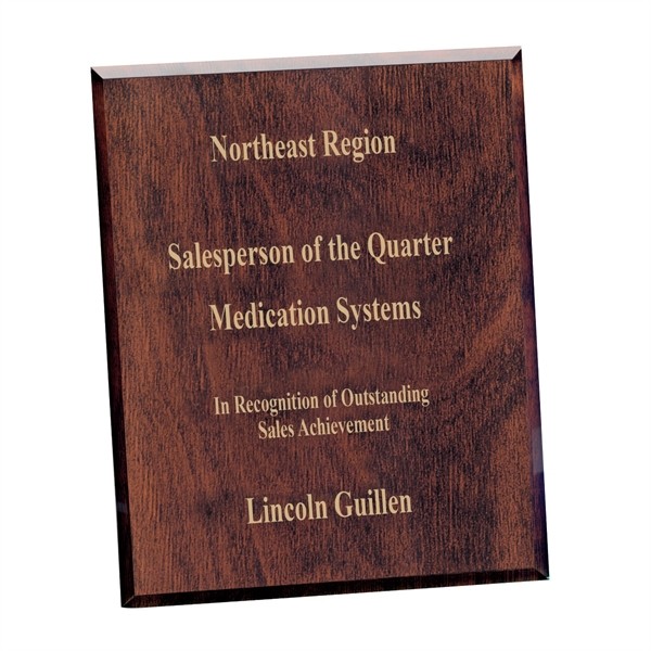 JAFFA® Trillinnium Award Plaque - 8" x 10" for