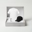 White Shirt / Black Cap/ White Mug