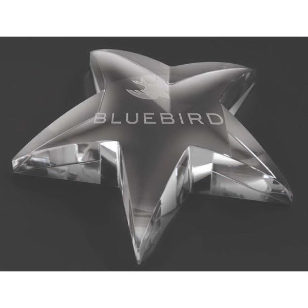 Radiant Star Paperweight for