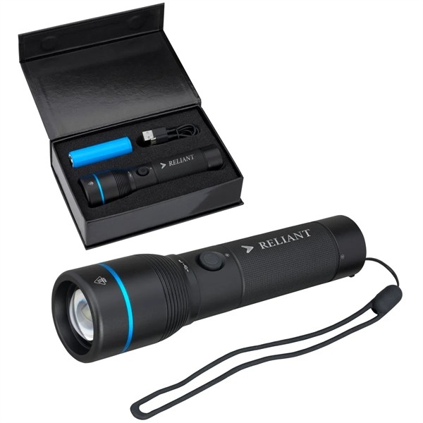 Urban Peak® Rechargeable 20W Crosshatch Flashlight for