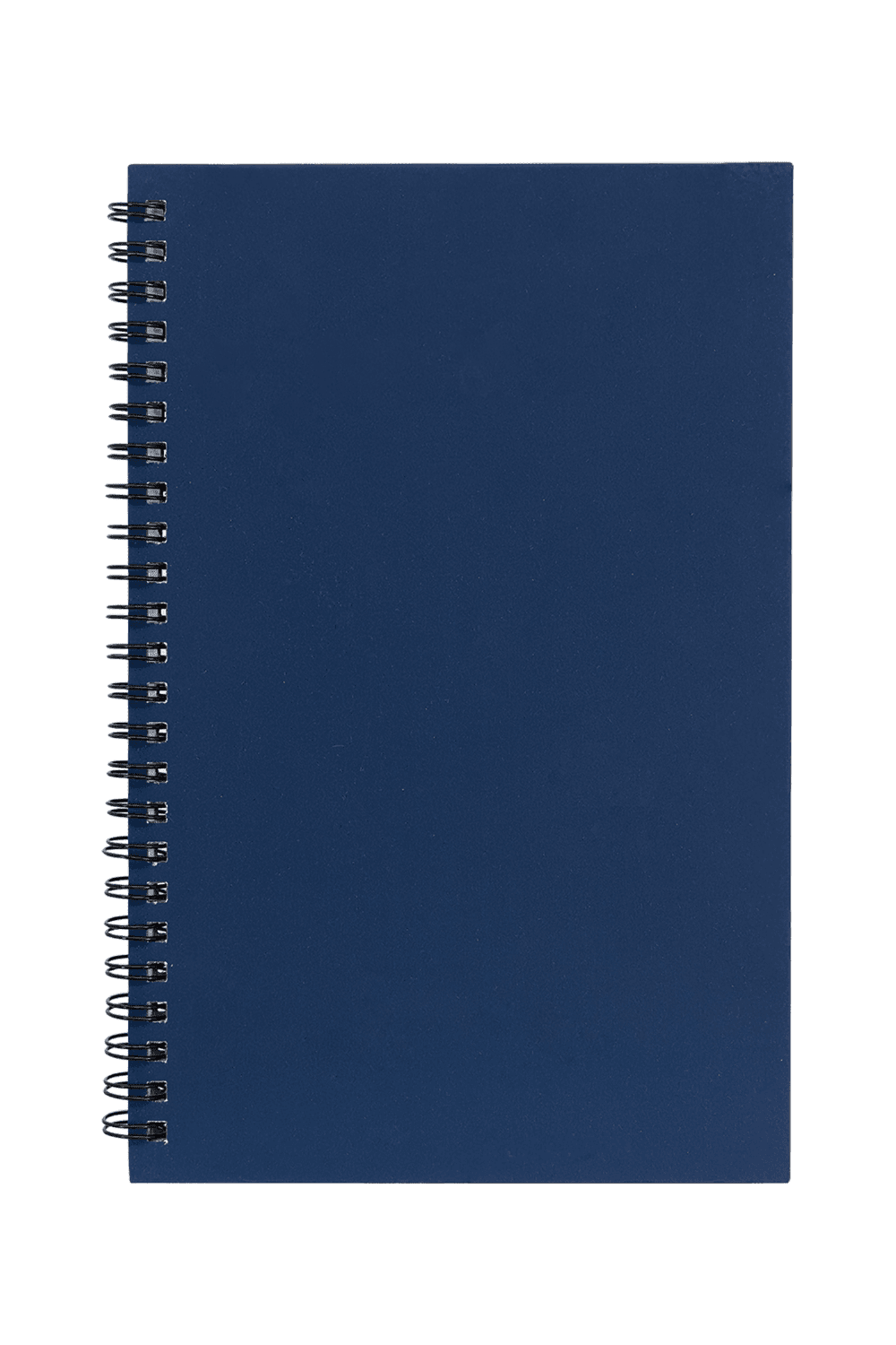 5 1/2" x 8 1/2" Black Lazerburst Spiral Notebook for