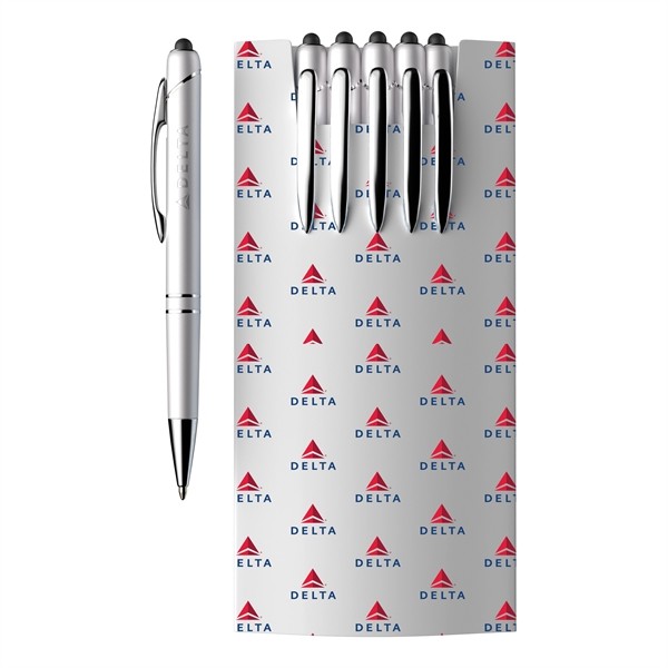 5-piece Glacio Pen Set And Custom Sleeve for