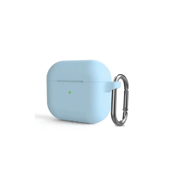 Silicone AirPods Case with Carabiner (2nd or 3rd Gen) for