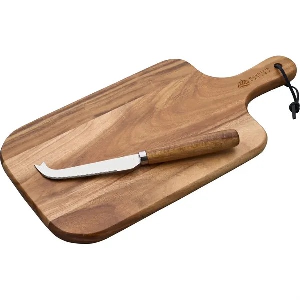 Niagara Cutlery™ Acacia Cheese Board Set for
