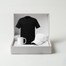Black Shirt / White Cap/ White Mug