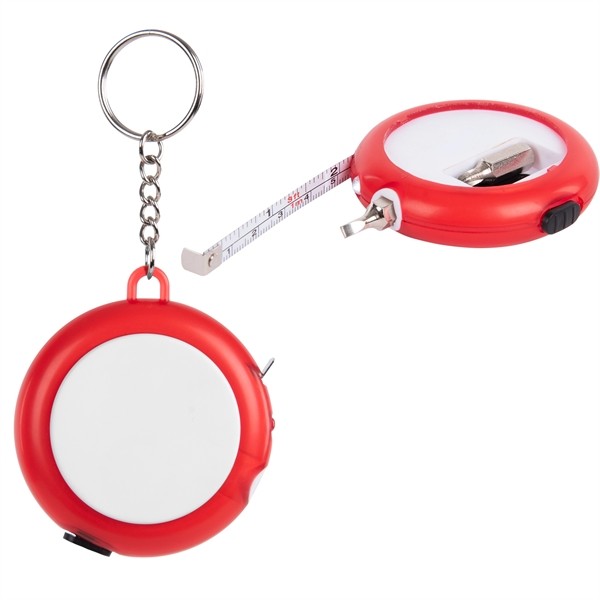 Multi-Tool Tape Measure With Light for