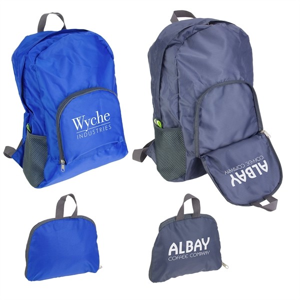 Trailblazer Collapsible Polyester Backpack for