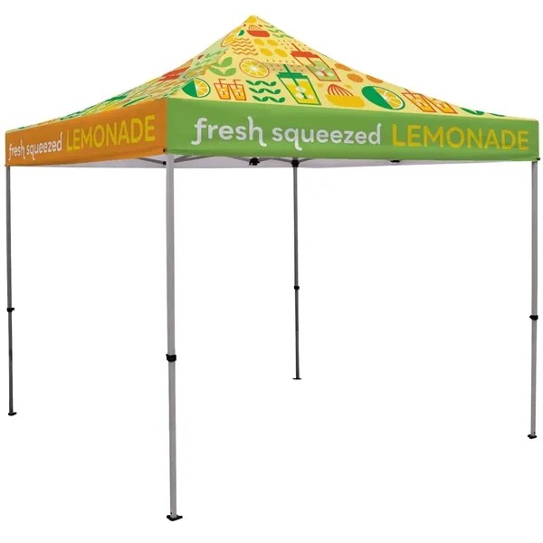 10' Deluxe Tent Kit with Vented Canopy Full-Bleed Dyesub for
